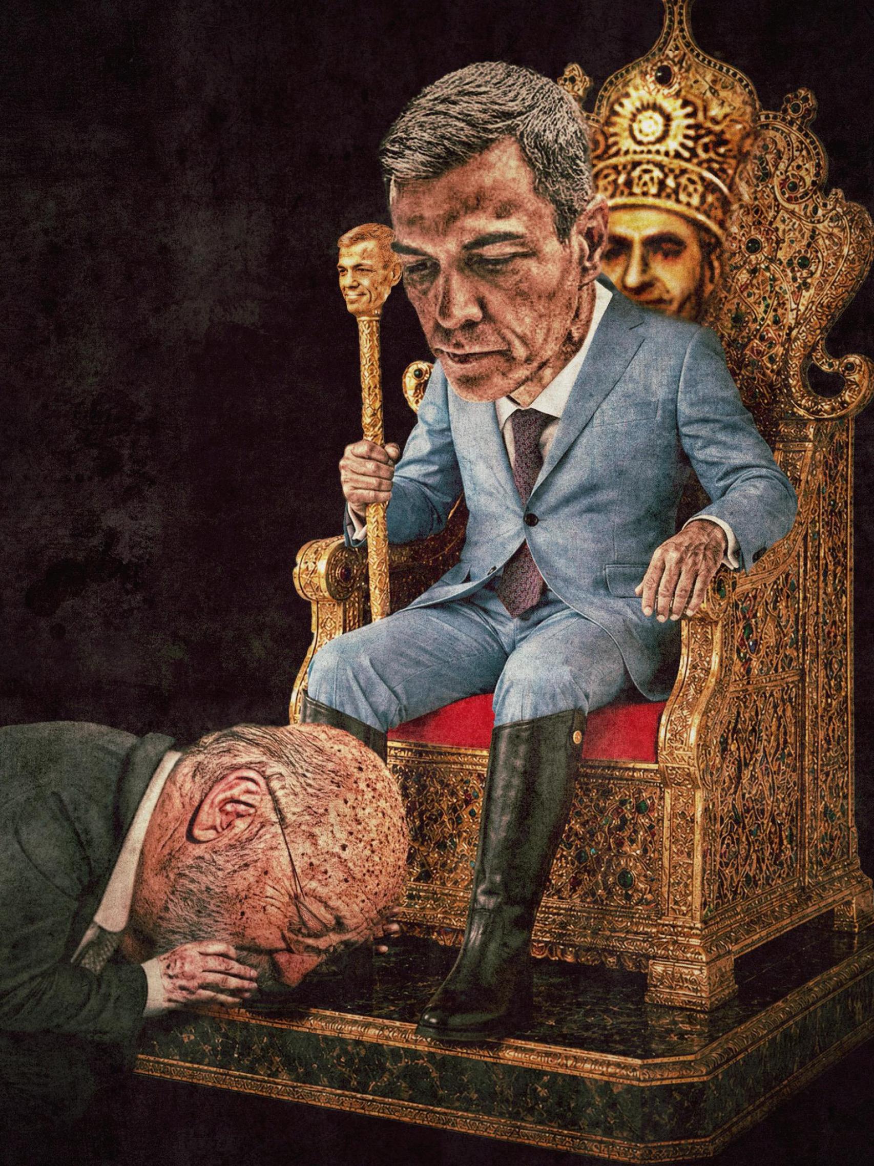 Tezanos le lamía las botas y al Sha de Persia le gustaba.