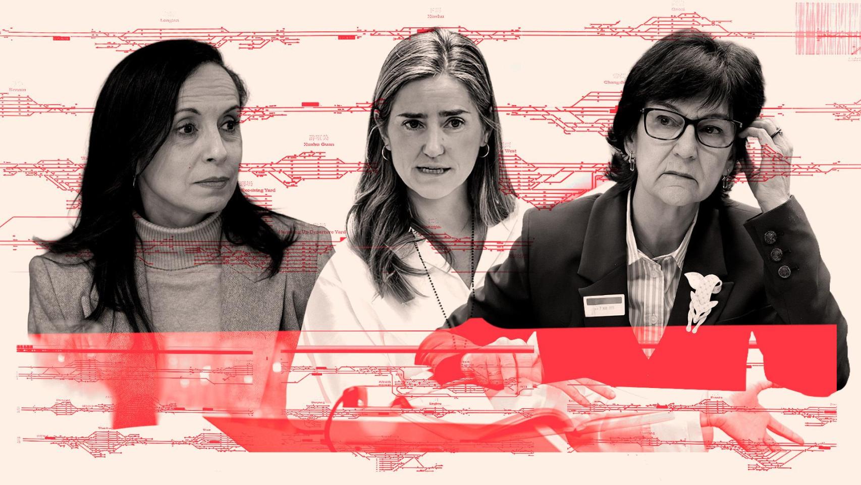 Cani Fernández, Beatriz Corredor y Sara Aagesen.
