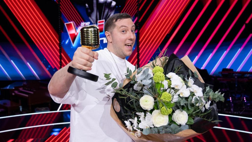 José Carlos Pardo, gallego ganador de La Voz Finlandia.
