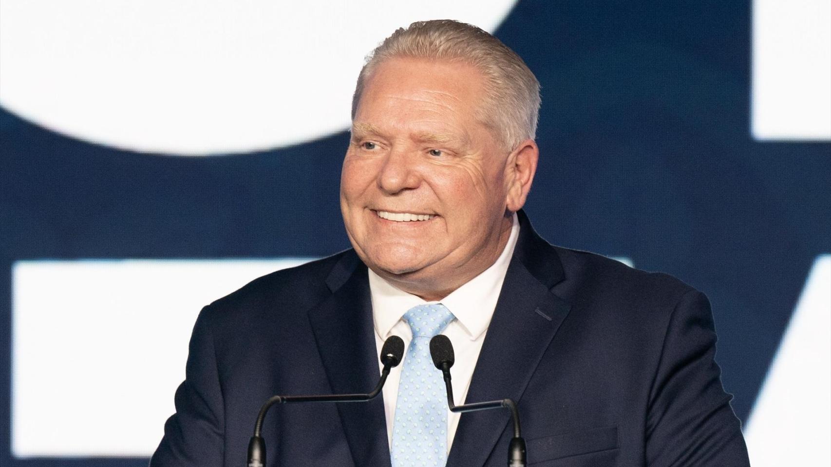 El primer ministro de Ontario (Canadá), Doug Ford.