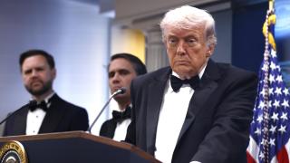 El presidente Donald Trump, tras el intento de asesinato.