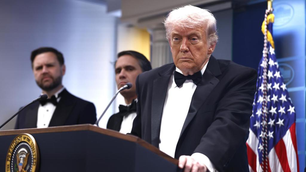 El presidente Donald Trump, tras el intento de asesinato.
