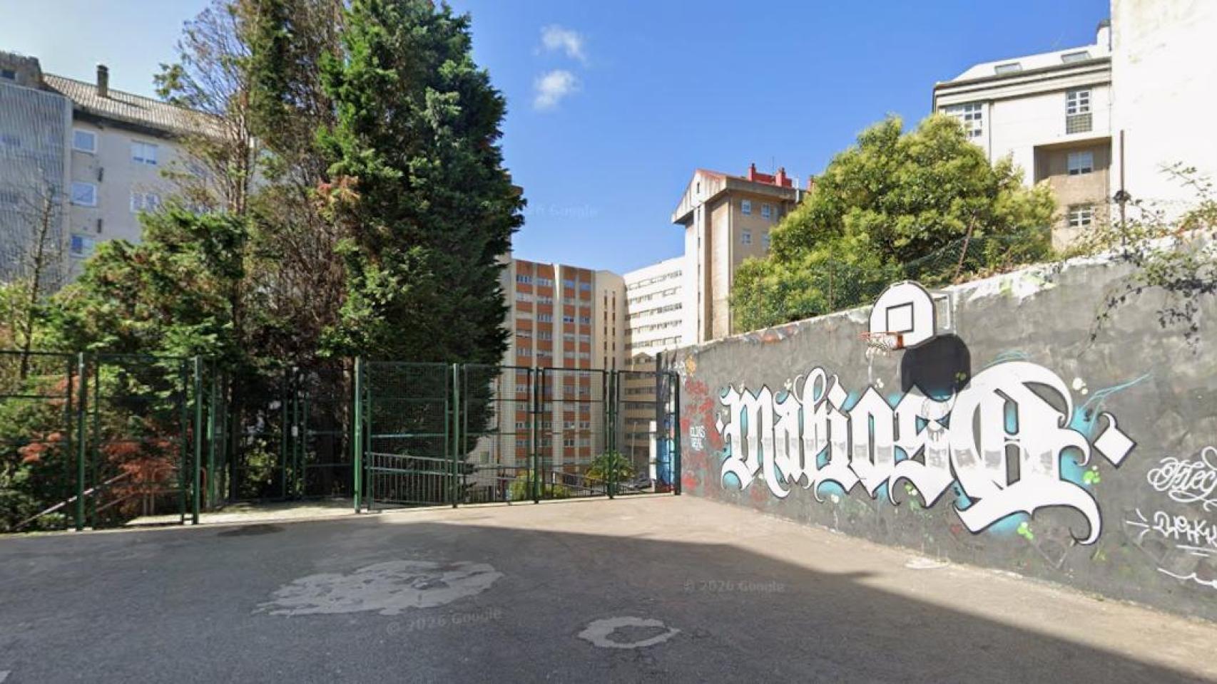 Cancha de la Falperra en A Coruña.