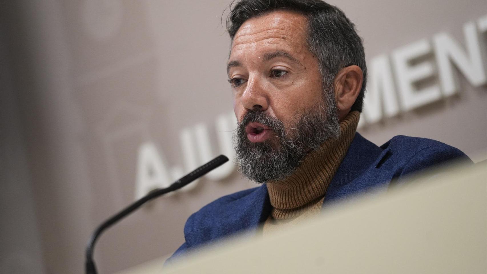 El concejal de Vox en Valencia Juanma Badenas. Jorge Gil / EP