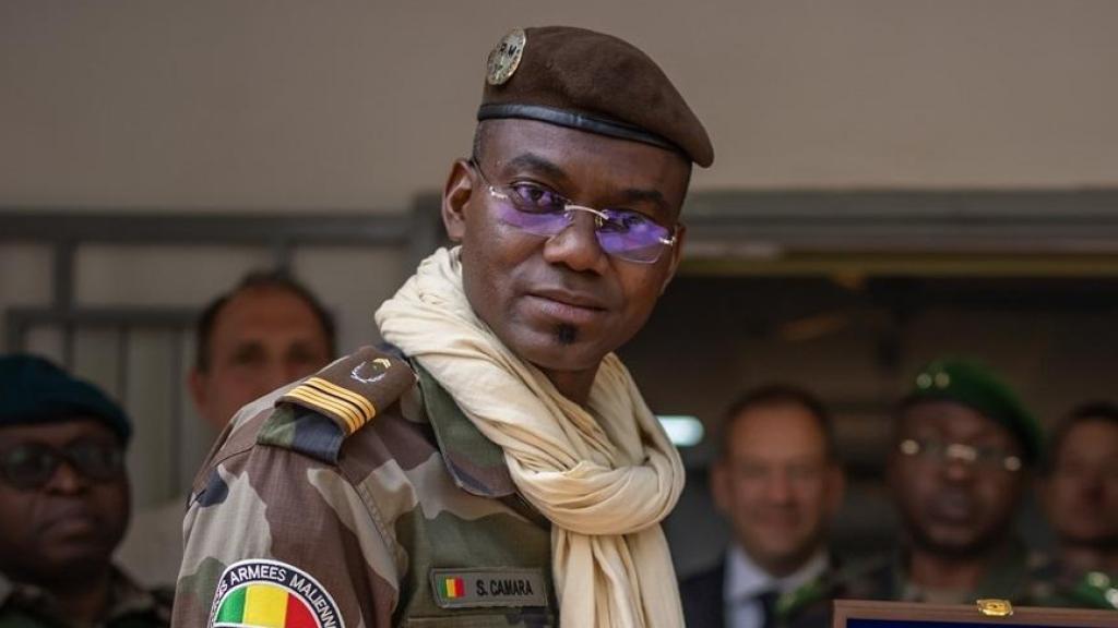 El exministro de Defensa de Mali, Sadio Camara, en abril de 2023.