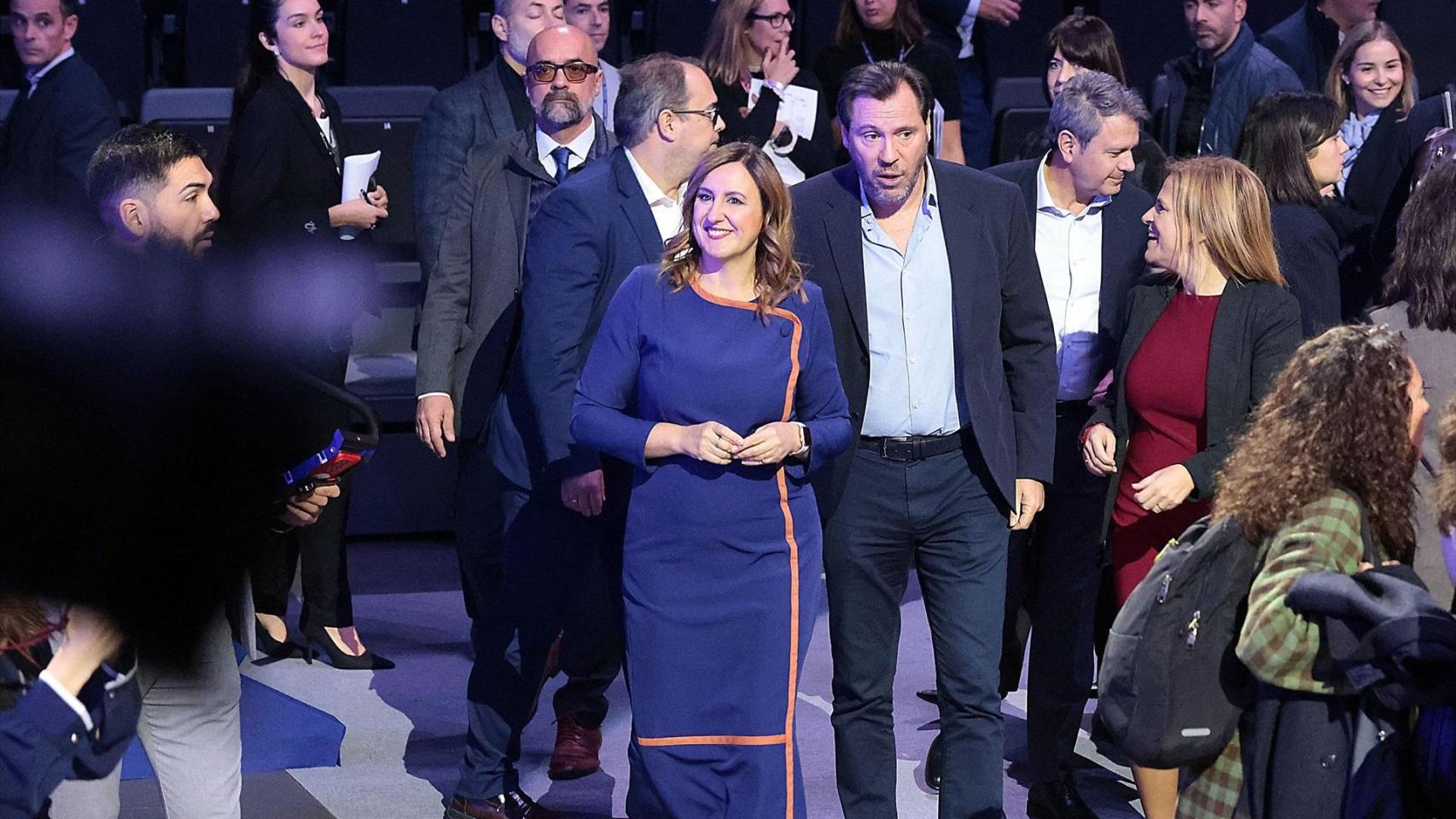 María José Catalá y Óscar Puente. Ayuntamiento de Valencia