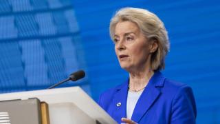 La presidenta de la Comisión Europea, Ursula Von der Leyen.