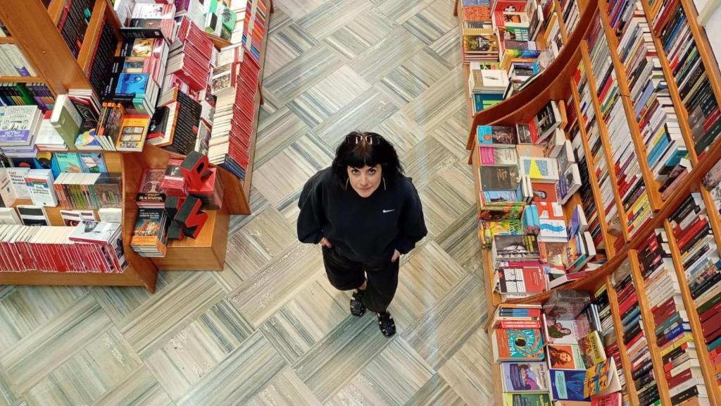 Noelia Clavero, en la planta baja de Rayuela.
