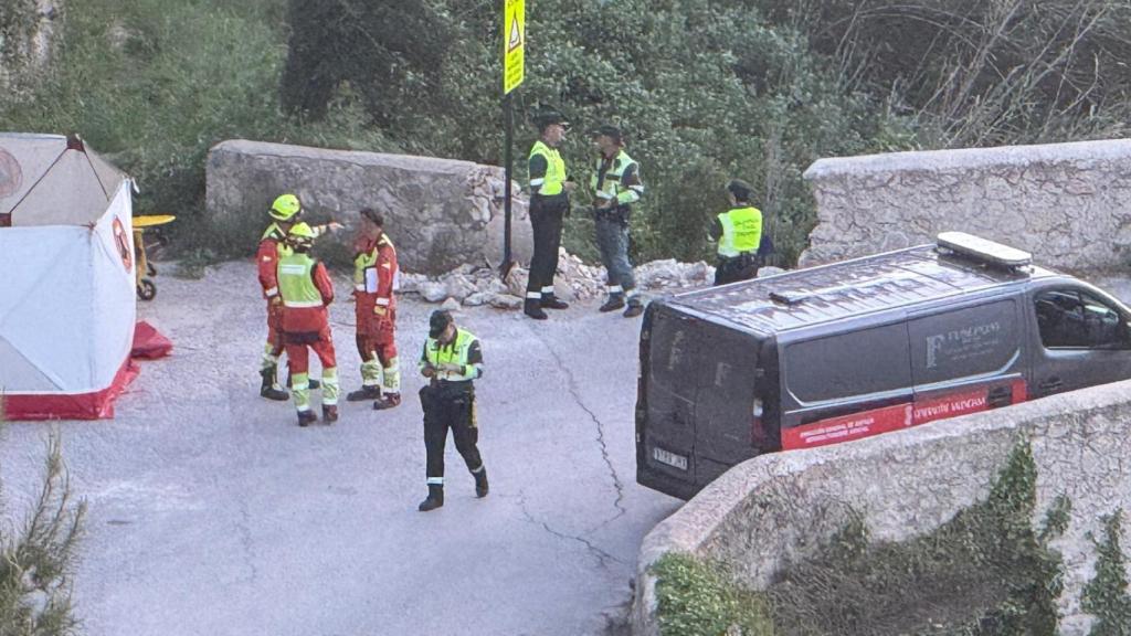 Dispositivo de rescate tras el accidente. EE