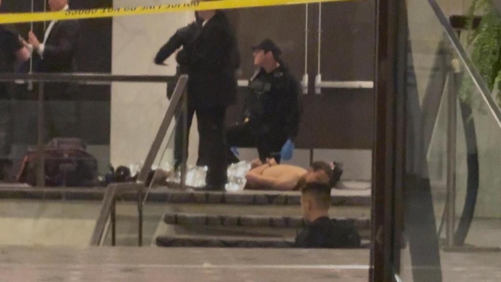 Cole Thomas Allen durante su arresto este domingo en Washington.