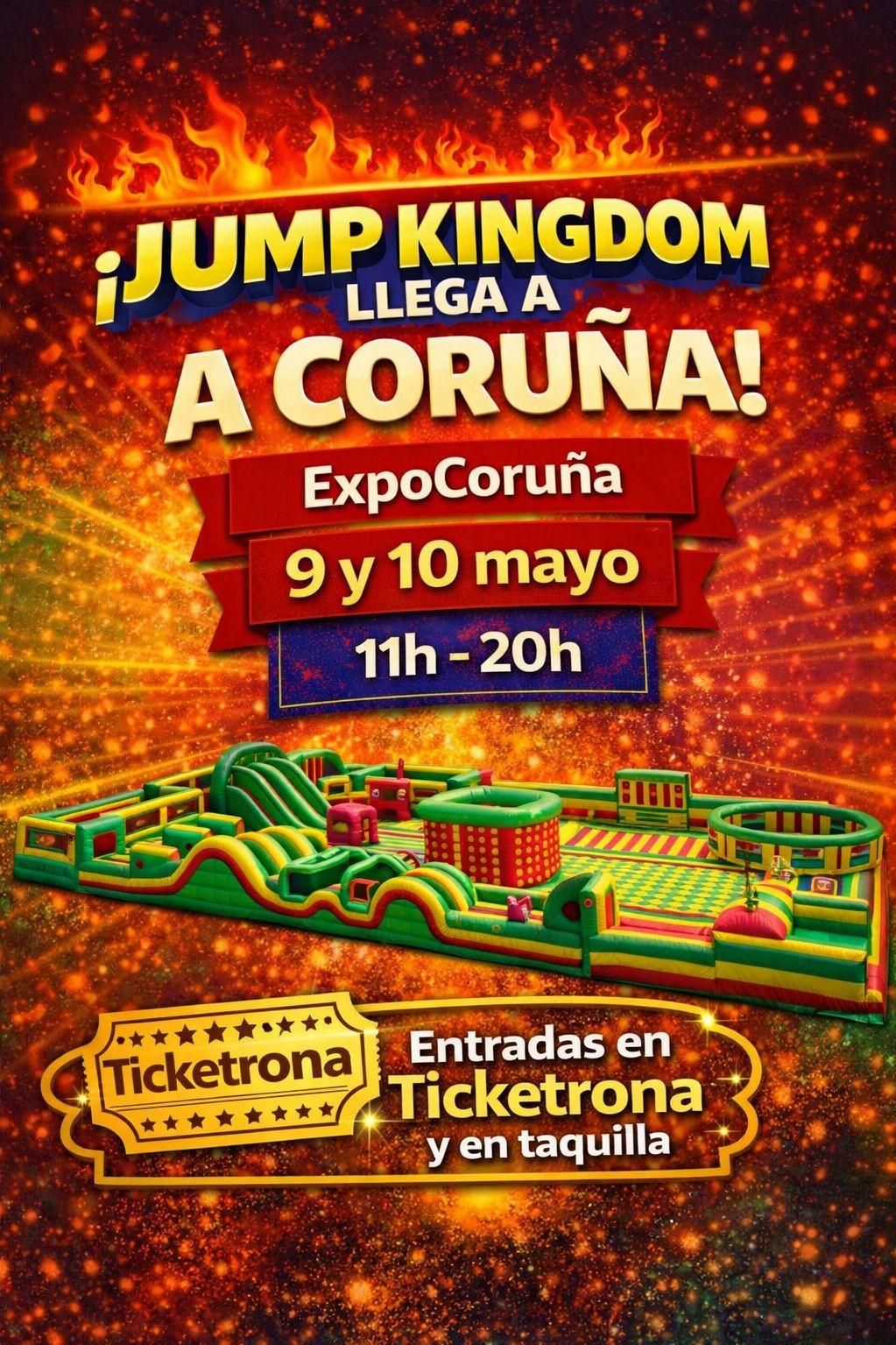 El cartel de la actividad