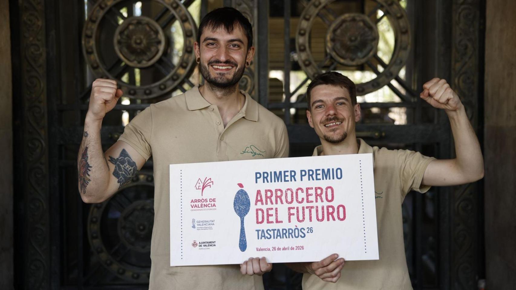 Néstor López y Carlos Monge, del restaurante Fisgón.