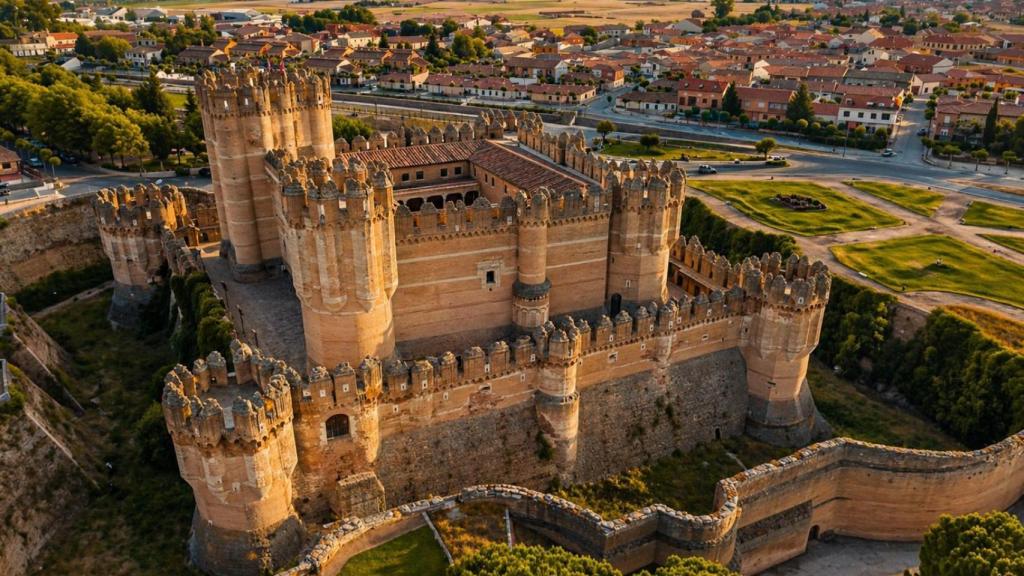 El castillo de Coca es una fortificación de la localidad de Coca.