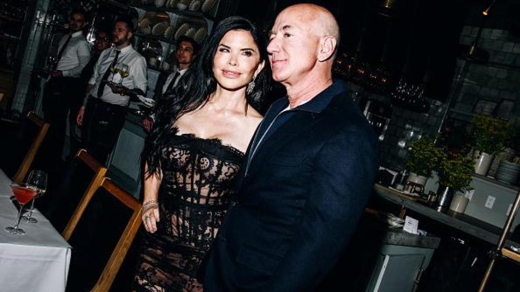 El matrimonio en la fiesta previa a la gala.