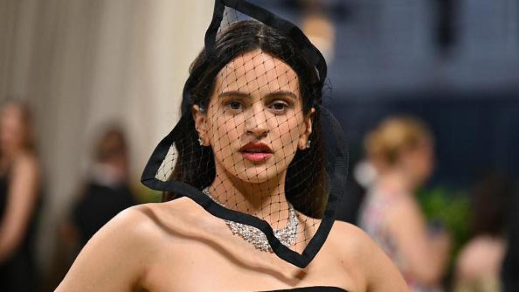 Rosalía en la Met Gala.