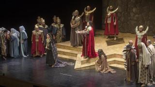 Imagen de archivo de una representación de la ópera Nabucco