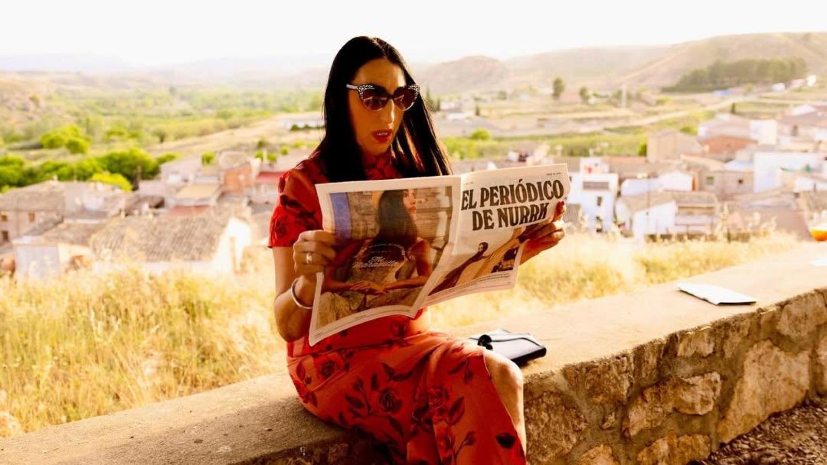 Rossy de Palma en Urrea de Gaén (Teruel).