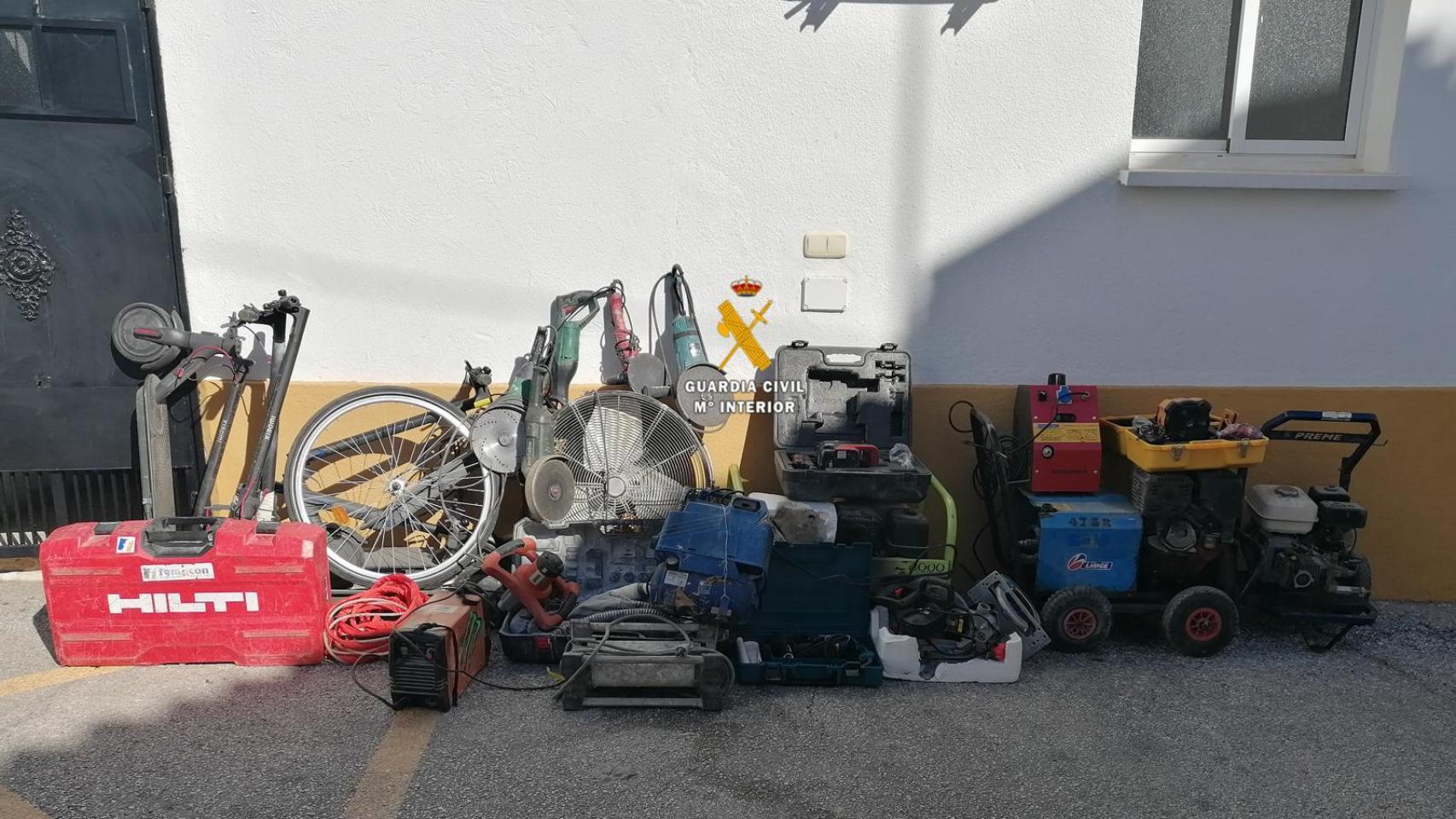 Una imagen de todos los objetos.