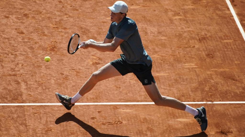 Sinner, durante el Mutua Madrid Open.
