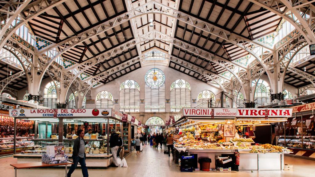 El Mercado Central de Valencia.