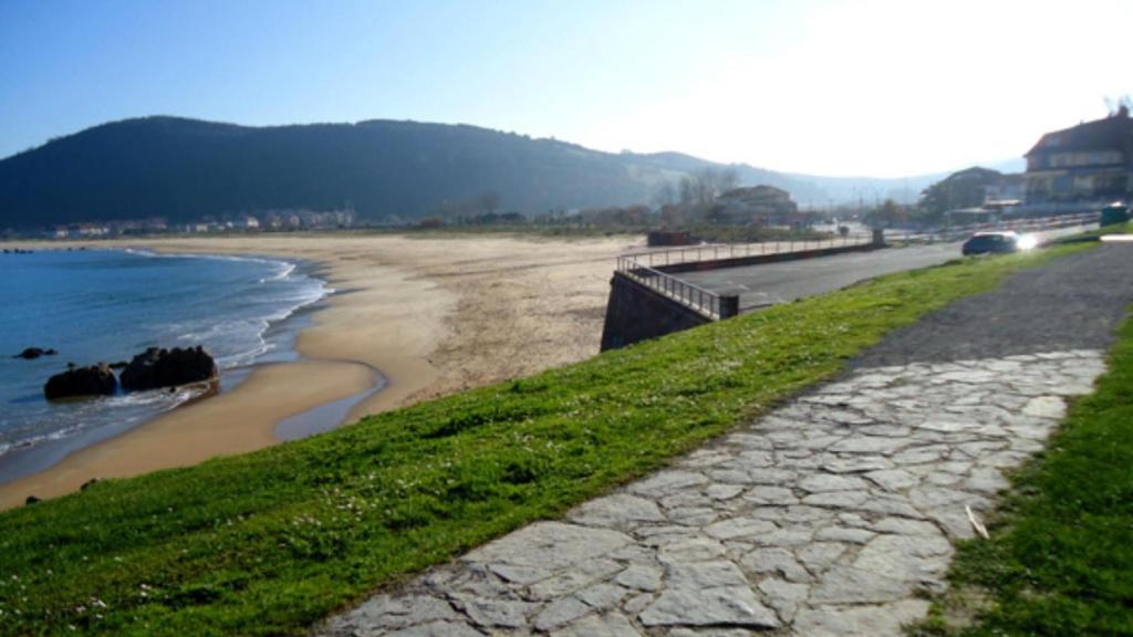 Playa de O Bao, en A Illa de Arousa (Pontevedra)