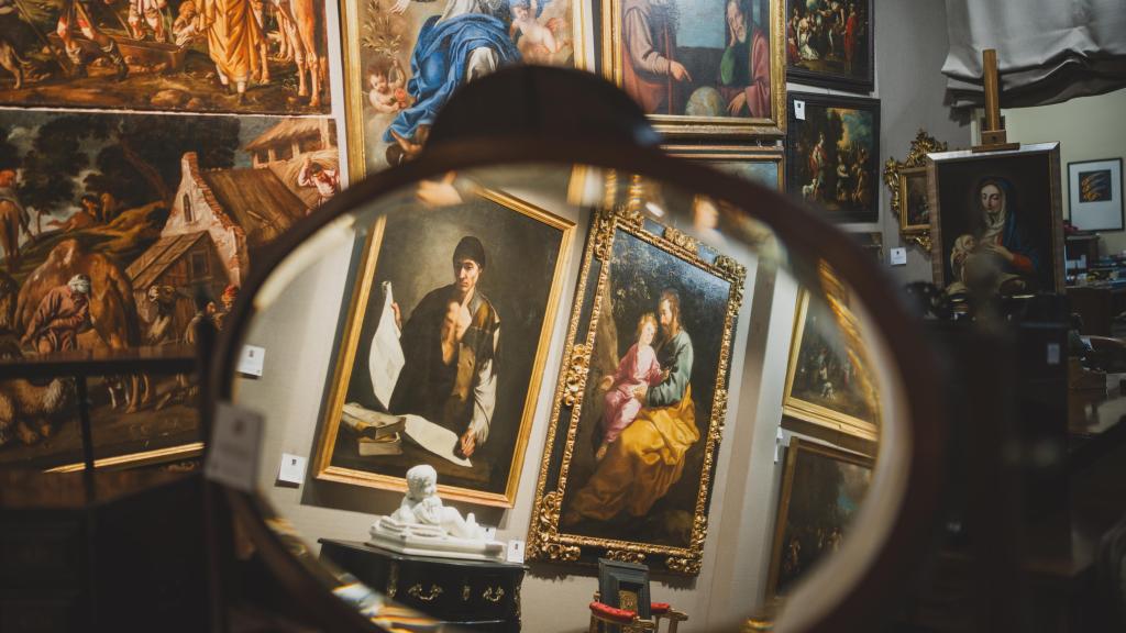 Ansorena también es una galería de arte.