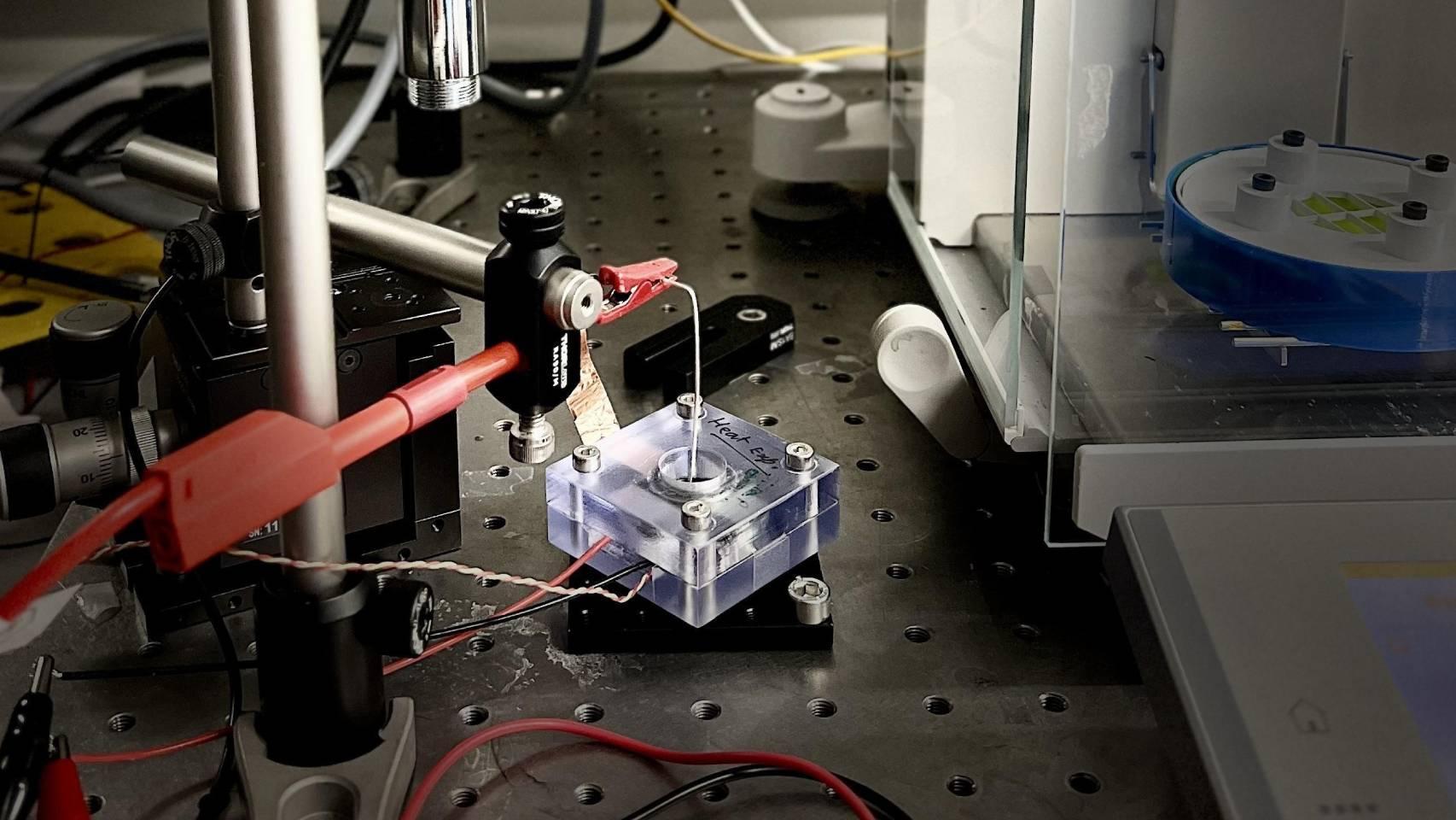 El nanogenerador  de la Escuela Politécnica Federal de Lausana (EPFL).