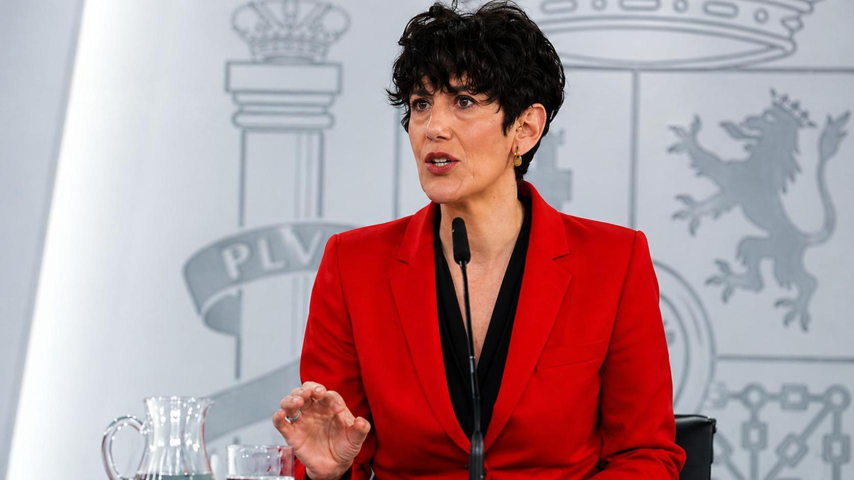 Elma Saiz Ministra de Inclusión, Seguridad Social y Migraciones de España.