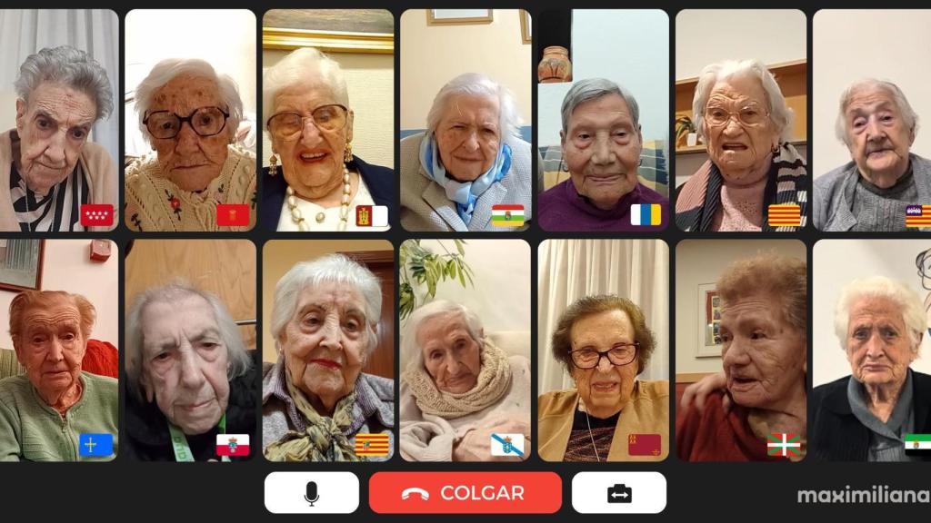 Captura de la videollamada más longeva del mundo.