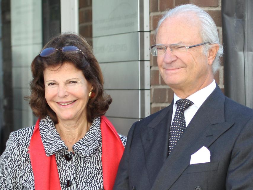 Carlos Gustavo y Silvia, en 2012 en Estocolmo.