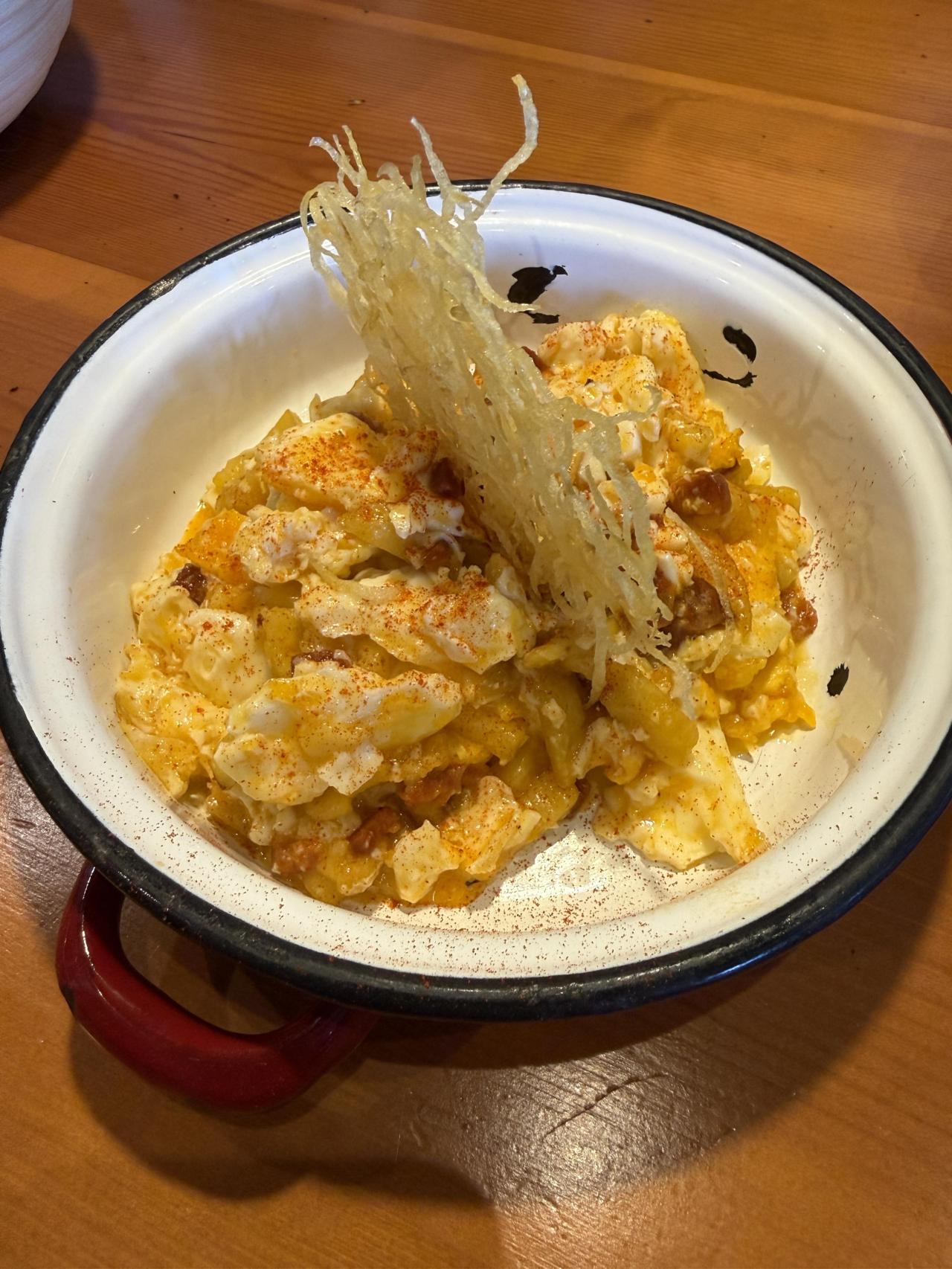 Huevos al estampido