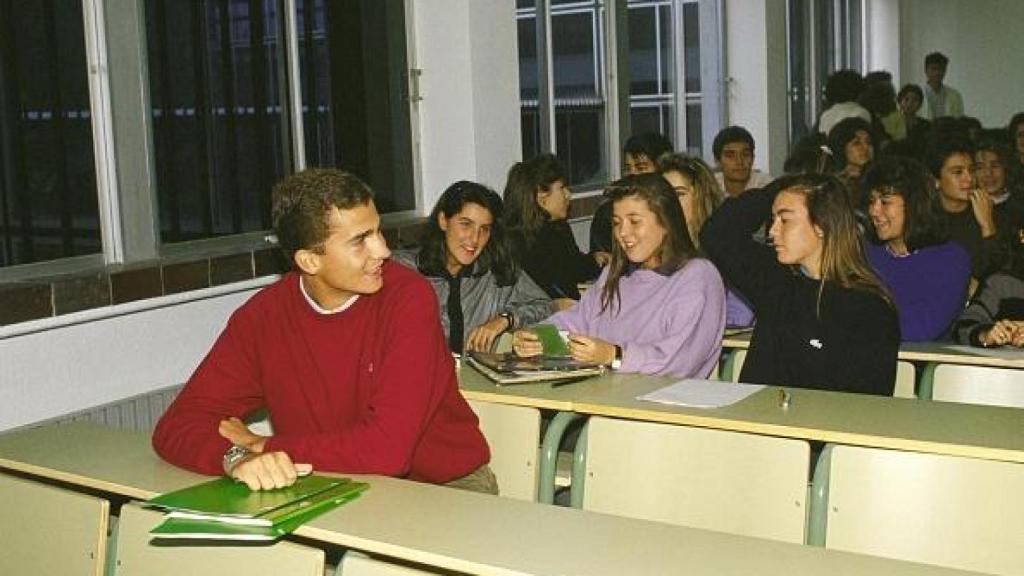 Felipe VI en la Universidad Autónoma de Madrid.