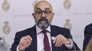 El Presidente del Administrador de Infraestructuras Ferroviarias (ADIF) y Adif-Alta Velocidad, Luis Pedro Marco de la Peña, comparece ante la Comisión de Investigación sobre el estado de la red ferroviaria en España, para informar en relación con el objeto de la comisión, sobre los accidentes ferroviarios ocurridos en Adamuz (Córdoba) y Gelida (Barcelona), a 27 de abril de 2026.