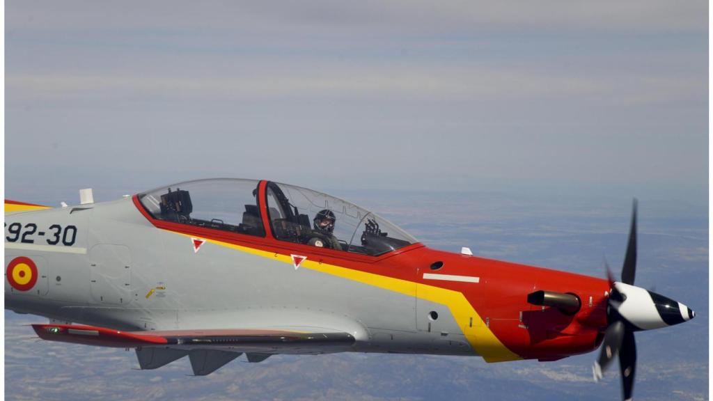 En esta ocasión, las fotografías se realizaron desde otro avión que volaba en paralelo.