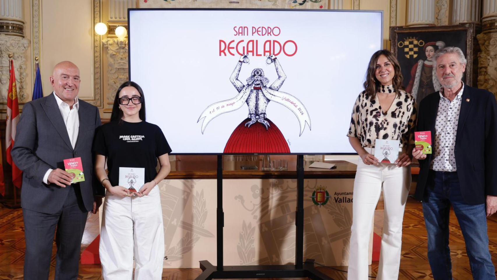 Jesús Julio Carnero, Claudia Ruiz Vázquez, Blanca Jiménez y Toño de Candeal