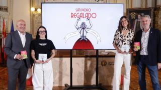 Jesús Julio Carnero, Claudia Ruiz Vázquez, Blanca Jiménez y Toño de Candeal
