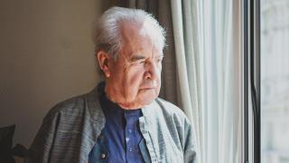 John Banville antes de su entrevista con El Cultural. Foto: Sara Fernández