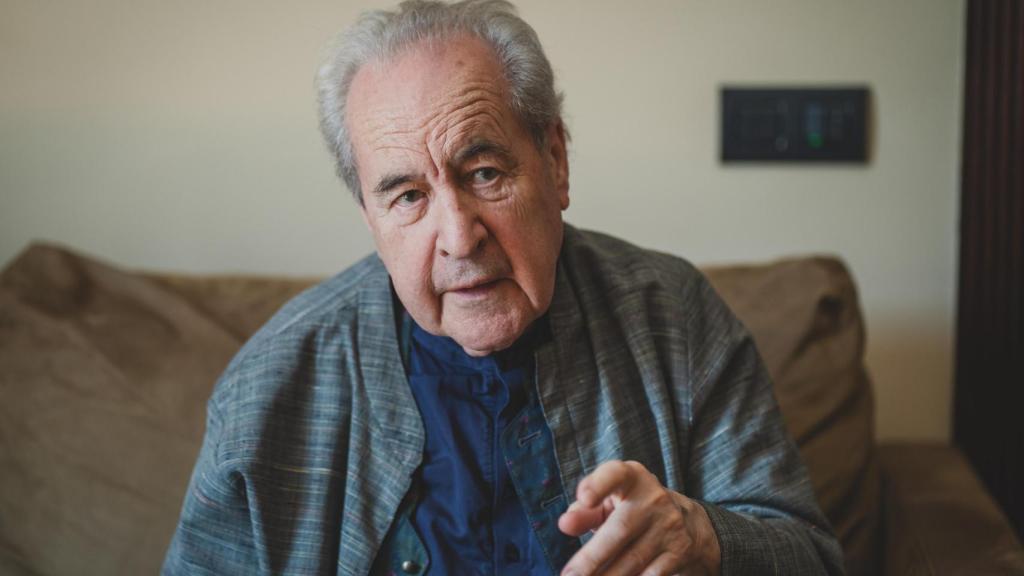 John Banville durante la entrevista con El Cultural. Foto: Sara Fernández