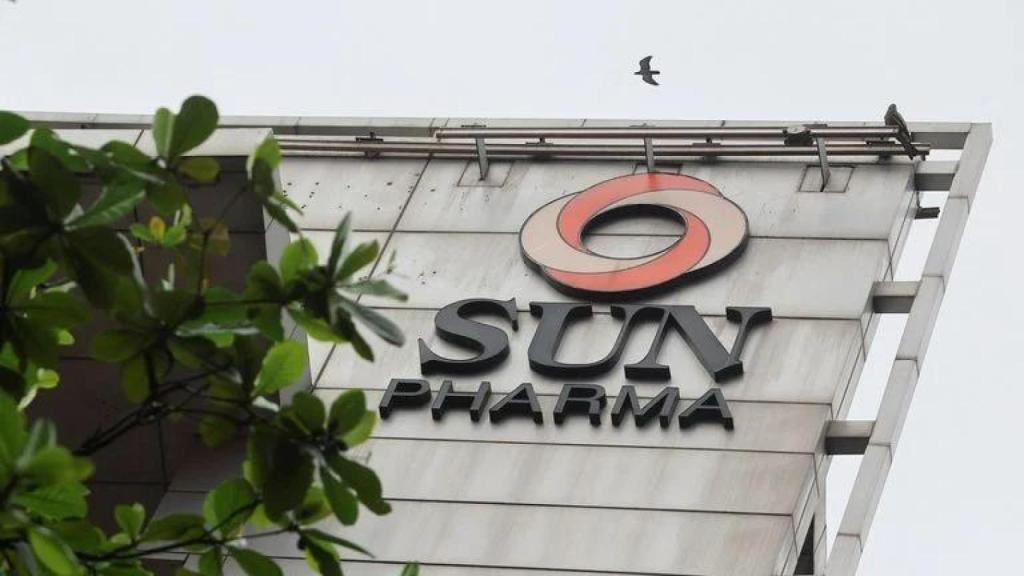 Imagen de archivo del logotipo de Sun Pharma en una de sus sedes.