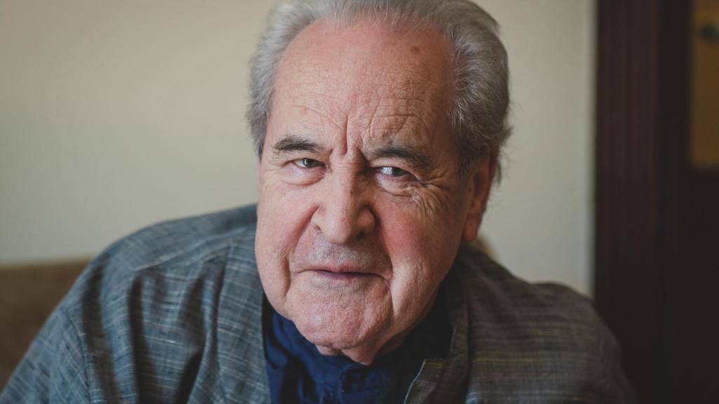 El escritor irlandés John Banville durante su entrevista con El Cultural. Foto: Sara Fernández