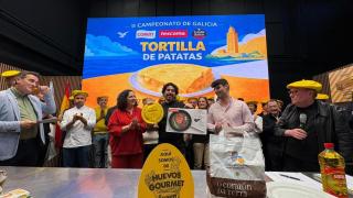 Taberna da Galera de A Coruña ganador del II Campeonato de Galicia de Tortilla de Patatas