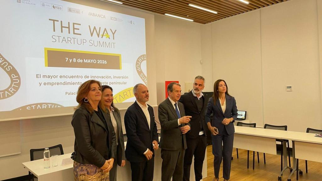 Presentación de la tercera edición de The Way Startup Summit en Vigo.