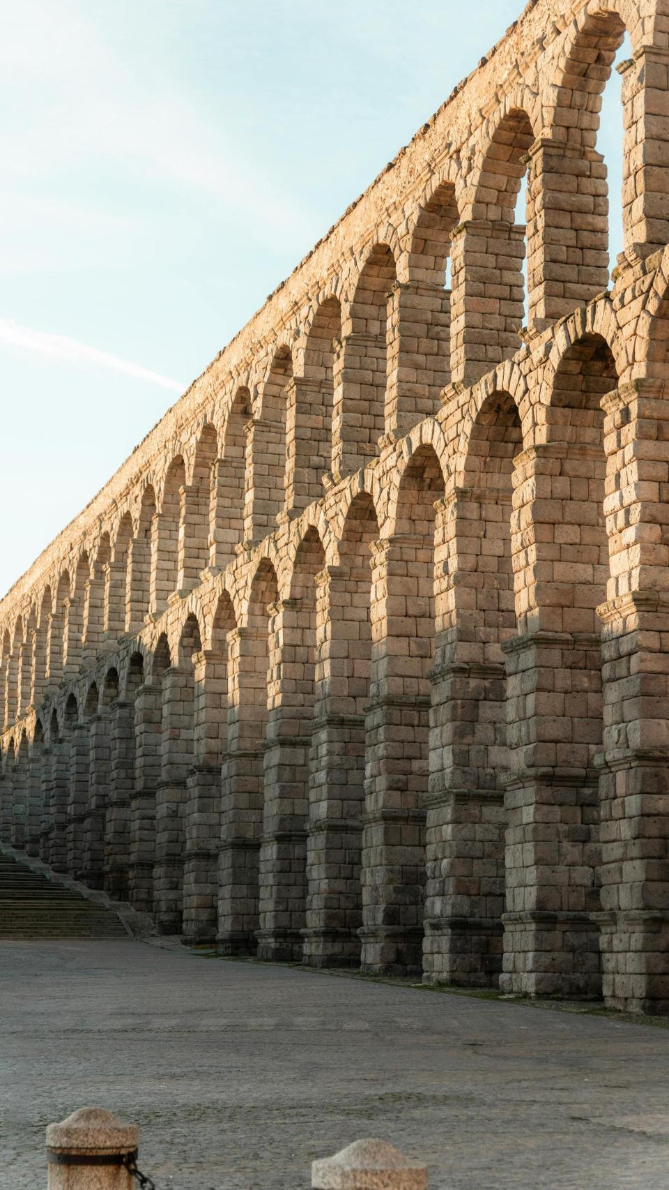El acueducto de Segovia.