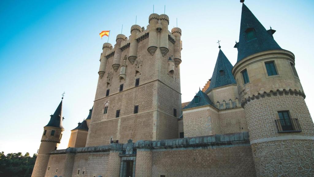 El Alcázar de Segovia, considerado uno de los castillos más bellos de España.