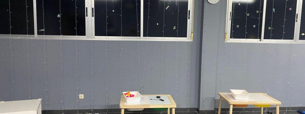 Detalles del Aula Multisensorial.