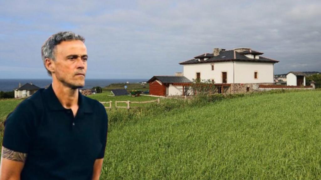 El pueblo español donde Luis Enrique se refugia