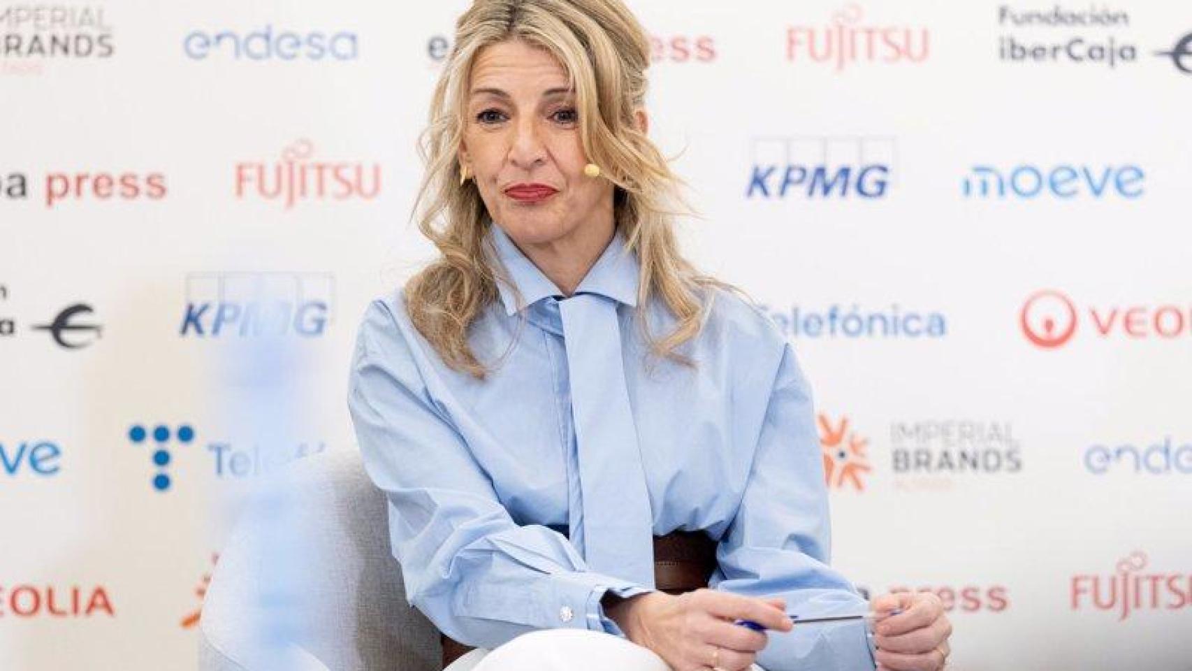 Archivo - La vicepresidenta segunda y ministra de Trabajo y Economía Social, Yolanda Díaz