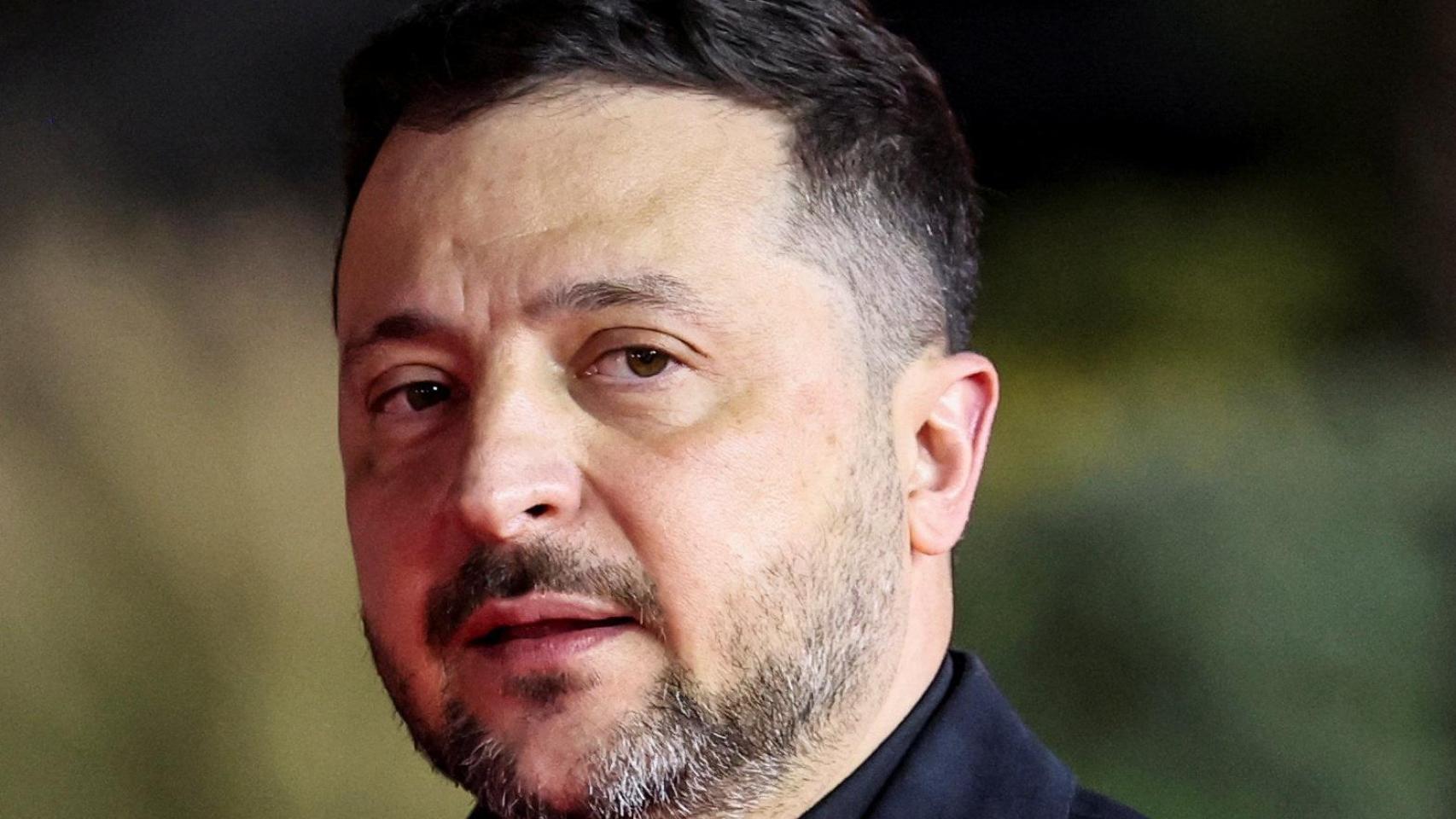 El presidente ucraniano, Volódimir Zelenski, en la cumbre de la UE en Chipre.