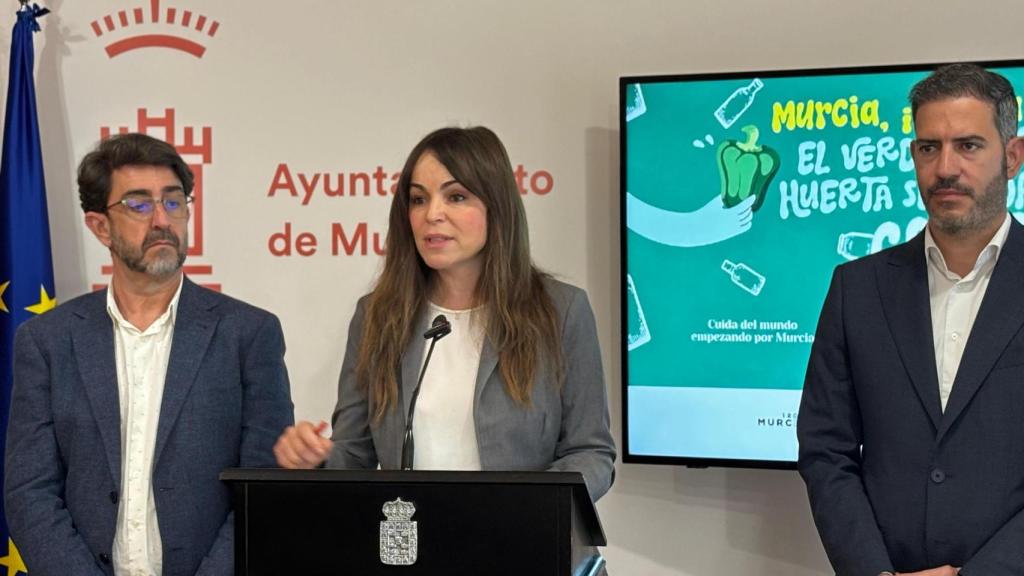 La vicealcaldesa de Murcia, Rebeca Pérez López, presenta la campaña ECOBARRIOS