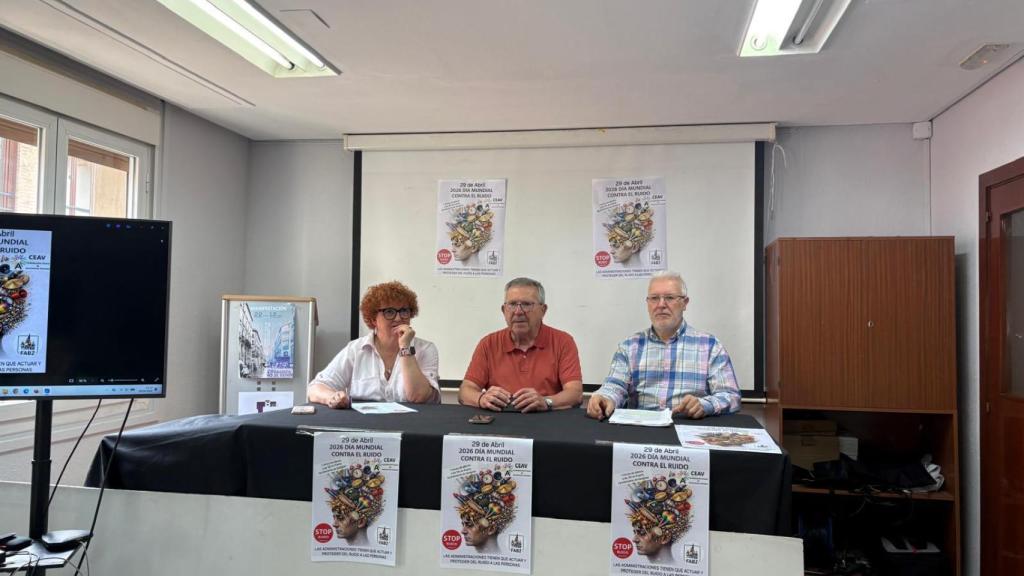 Rueda de prensa de Stop Ruido